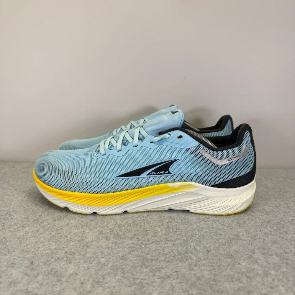 Altra Rivera 3 Womens Shoes Size 9.5 Blue Yellow Running Sneakers AL0A7R6Y470